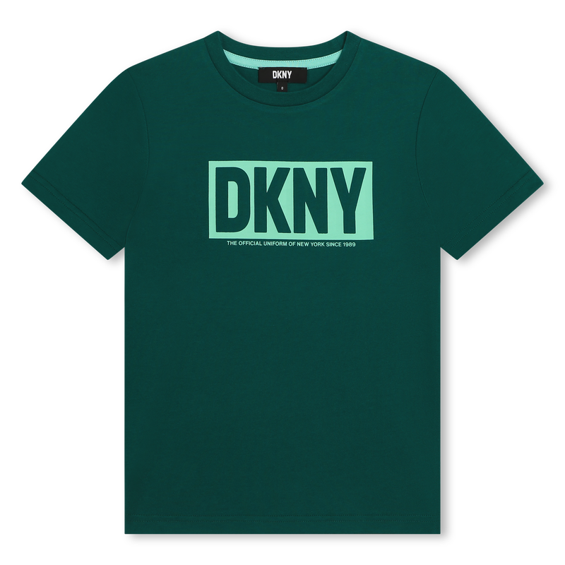 Short-sleeved cotton T-shirt DKNY 
                    BOY