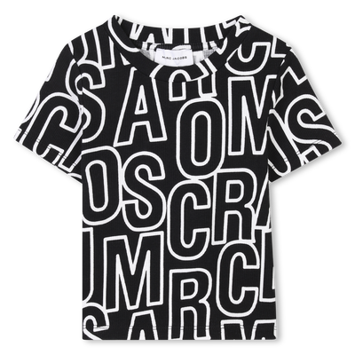 Cropped printed T-shirt MARC JACOBS GIRL