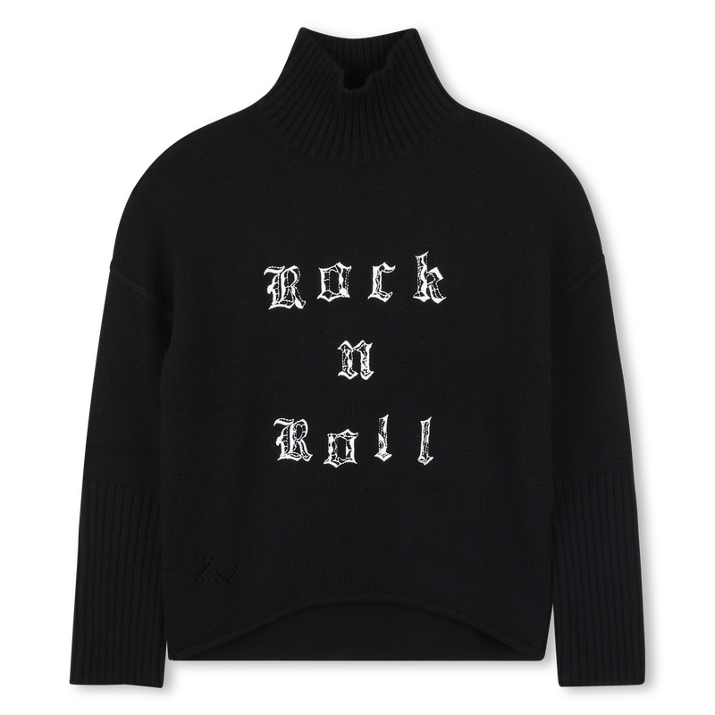 Knitted sweater with high collar ZADIG & VOLTAIRE 
                        GIRL