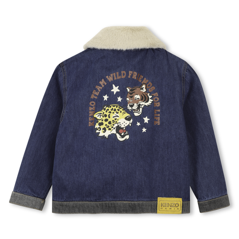 Denim jacket KENZO KIDS 
                        GIRL