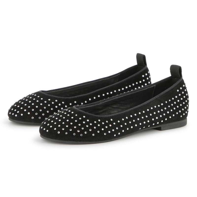 Leather ballet flats MARC JACOBS 
                    GIRL