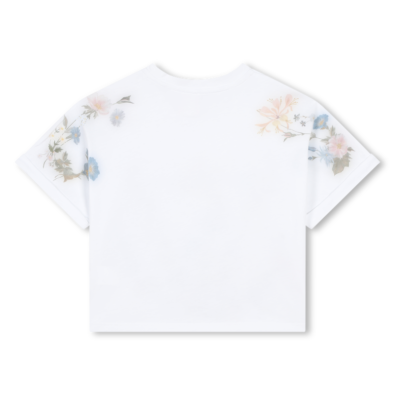 Short-Sleeved Cotton T-Shirt GIVENCHY 
                    GIRL