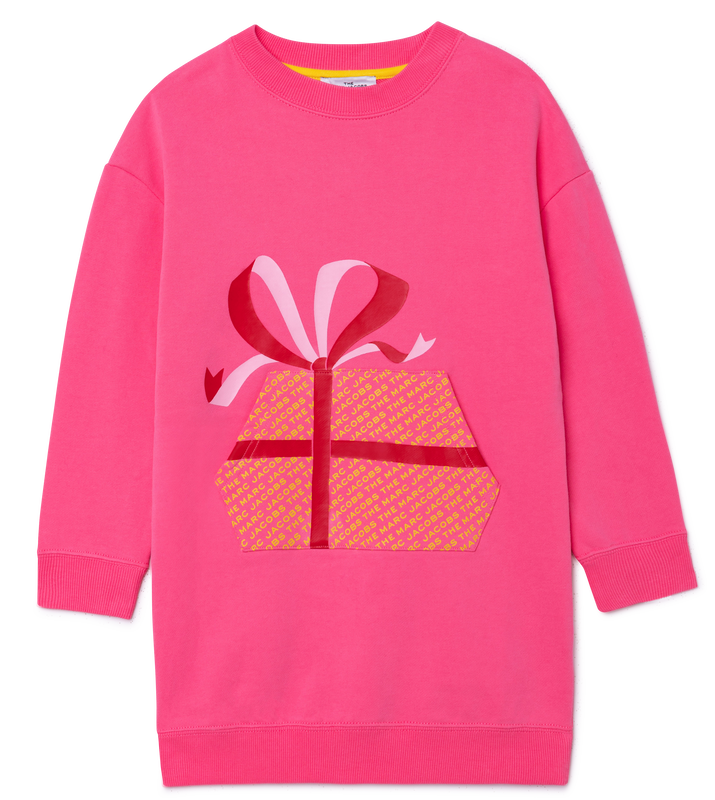 MARC JACOBS Soft fleece sweatshirt dress