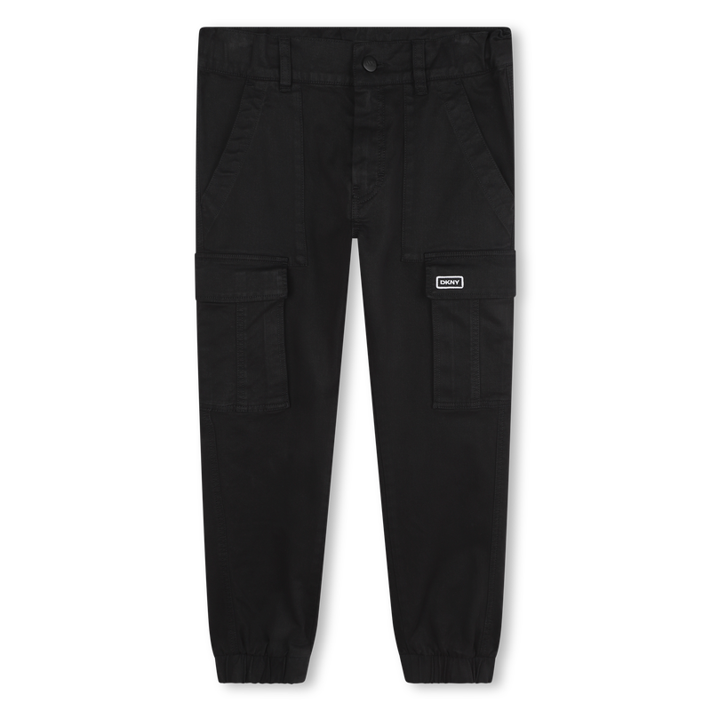 Cotton Patch-Pocket Pants DKNY 
                        BOY