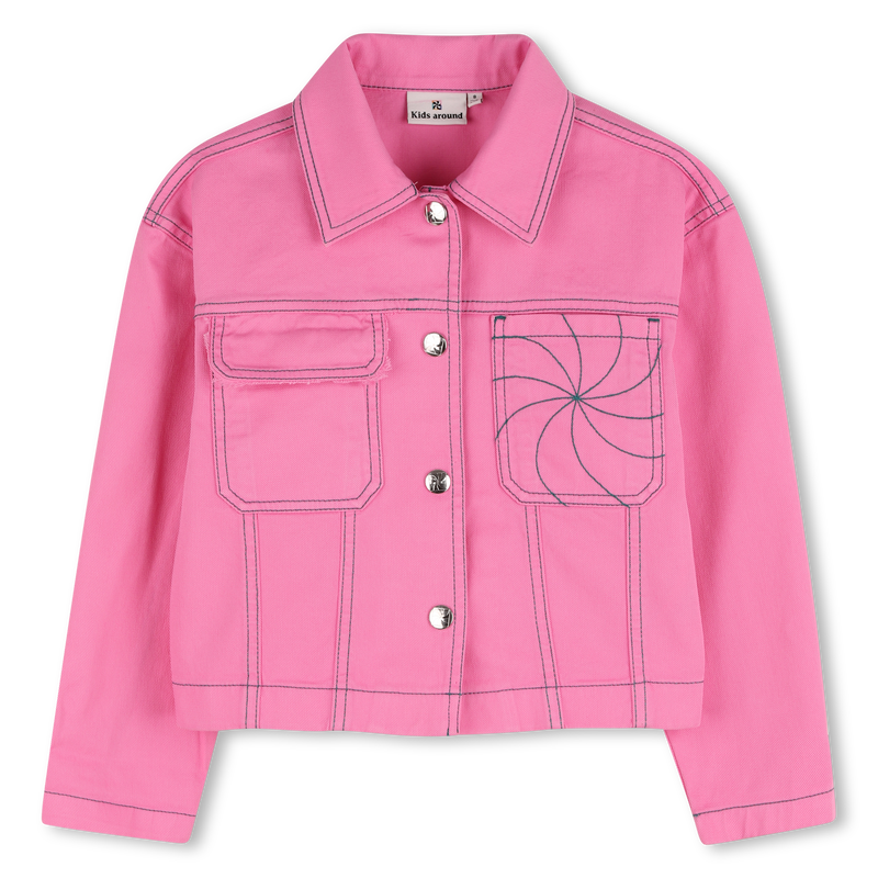 Embroidered Jacket KIDS AROUND 
                        GIRL