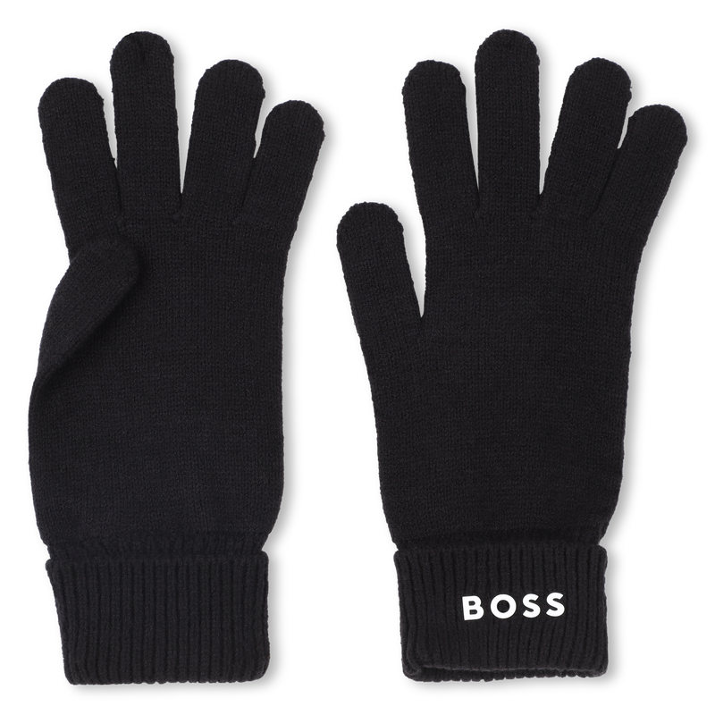 Jersey knit glove BOSS 
                        BOY