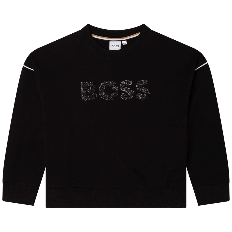 Boss sweatshirt black 2025