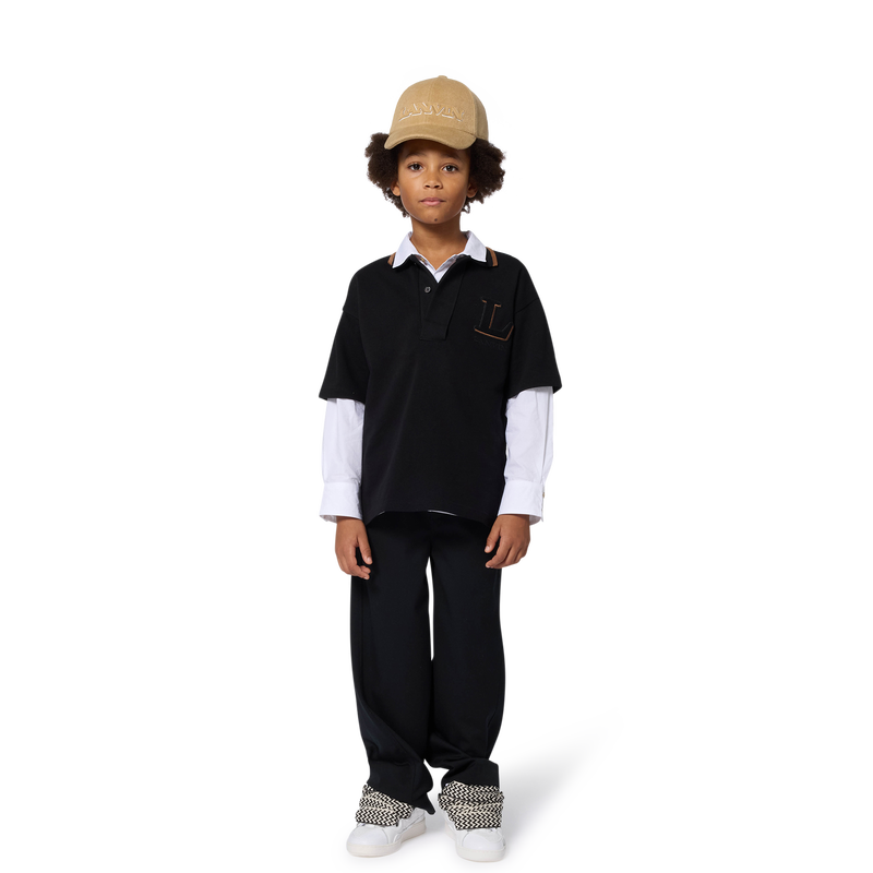 Short-sleeved polo shirt LANVIN 
                    BOY