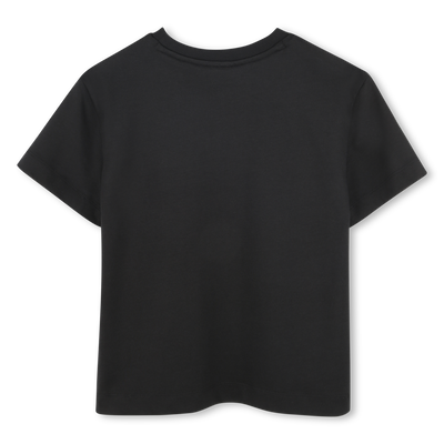 Studded Cotton Logo T-Shirt HUGO GIRL