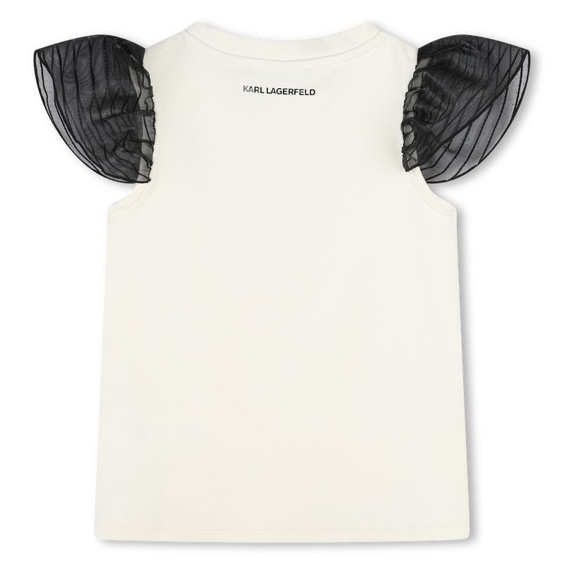 Short-Sleeved Top KARL LAGERFELD KIDS 
                    GIRL
