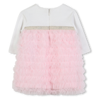 Cotton formal dress KARL LAGERFELD KIDS 
                    GIRL