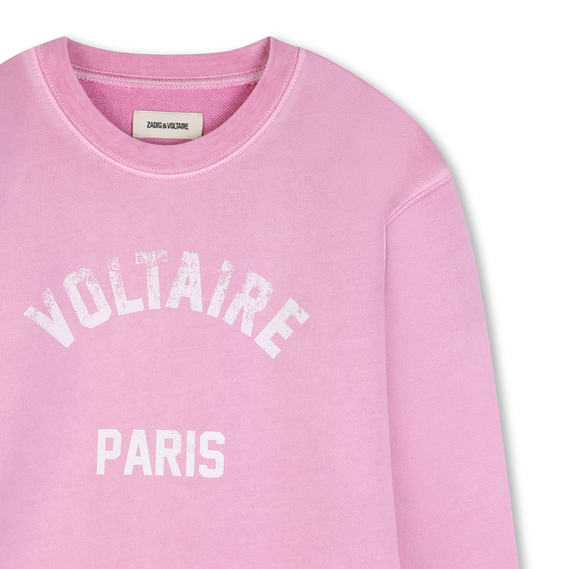 Wide-Fit Sweatshirt ZADIG & VOLTAIRE 
                        GIRL