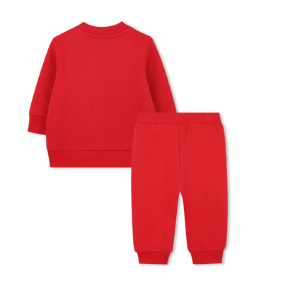 Sweatshirt and pants set in fleece KENZO KIDS UNISEX