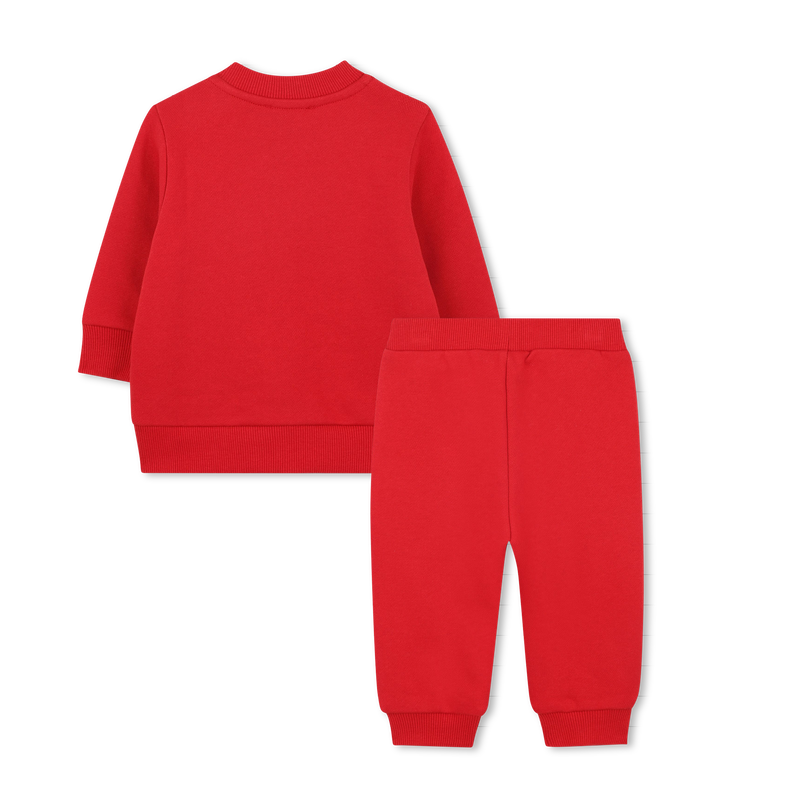 Sweatshirt and pants set in fleece KENZO KIDS 
                        UNISEX