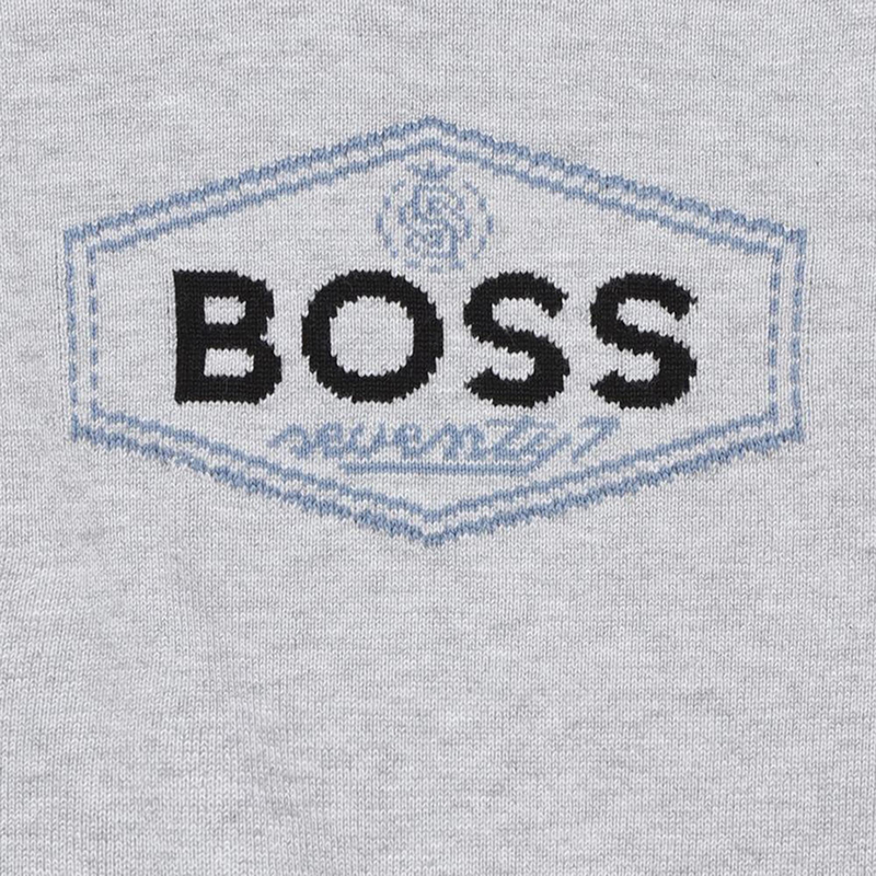 Cotton Logo Sweater BOSS 
                    BOY