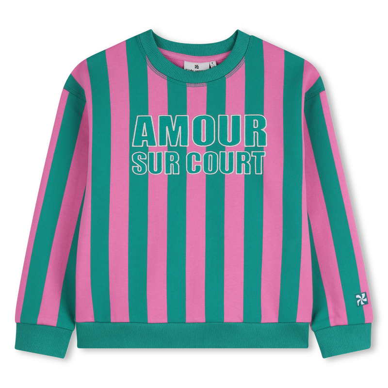 Fleece Sweatshirt KIDS AROUND 
                        GIRL