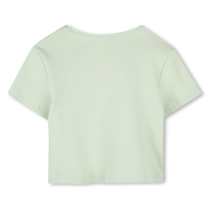 Plain T-shirt with embroidery GIVENCHY 
                    GIRL