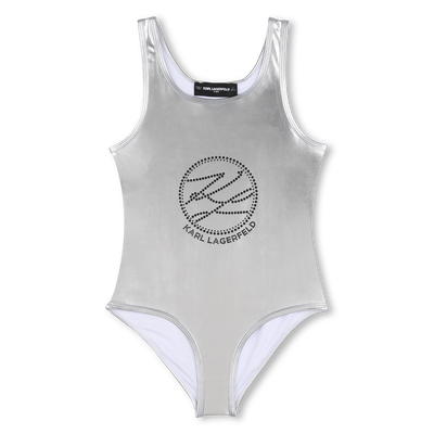 One-Piece Swimsuit KARL LAGERFELD KIDS GIRL