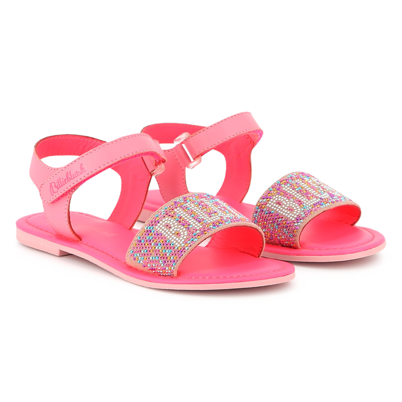 Leather Velcro sandals BILLIEBLUSH 
                        GIRL