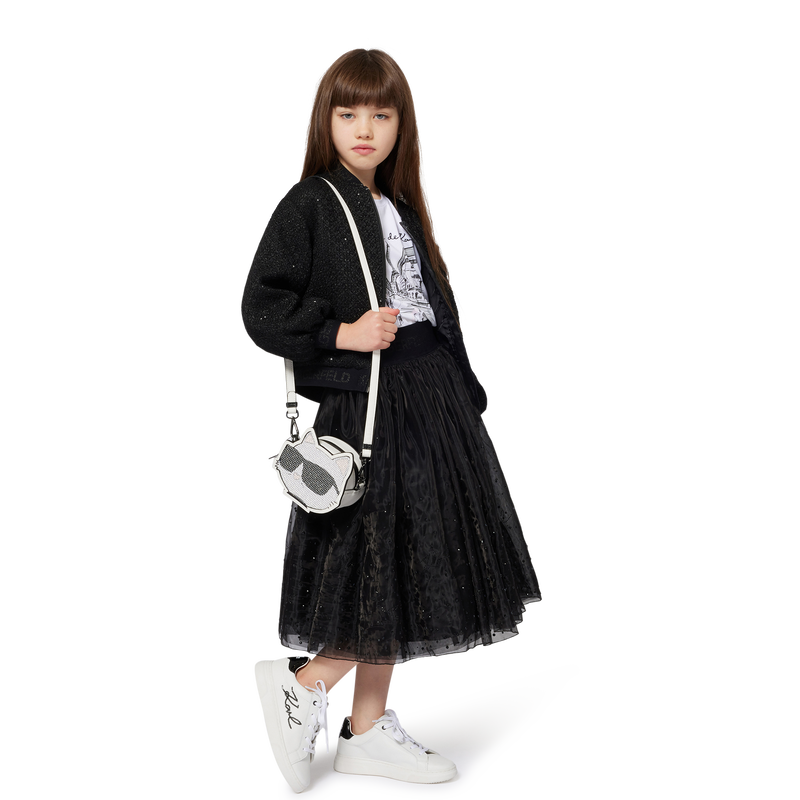 Lace-up low-top sneakers KARL LAGERFELD KIDS 
                        GIRL