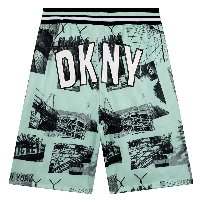 Printed mesh shorts DKNY 
                    BOY