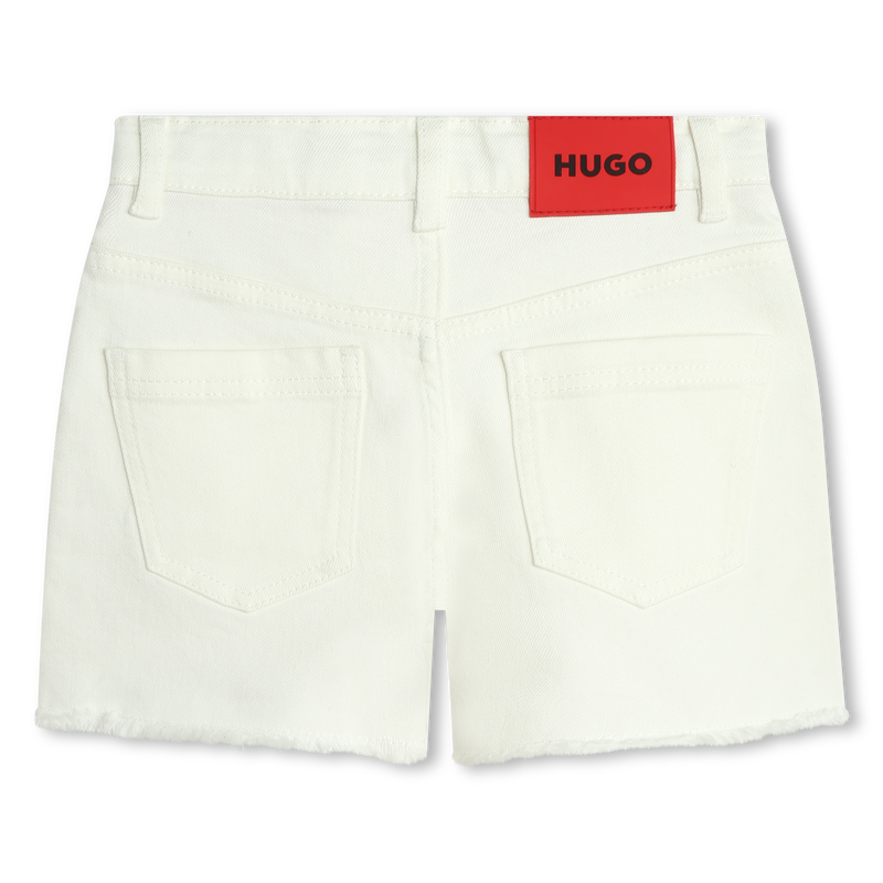 Fancy over-dyed shorts HUGO 
                    GIRL