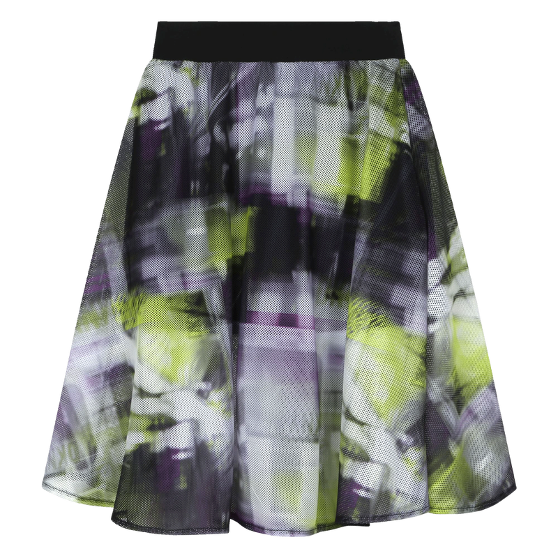 Lined mesh print skirt DKNY 
                    GIRL