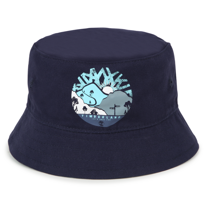 Reversible Cotton Bucket Hat TIMBERLAND 
                    BOY