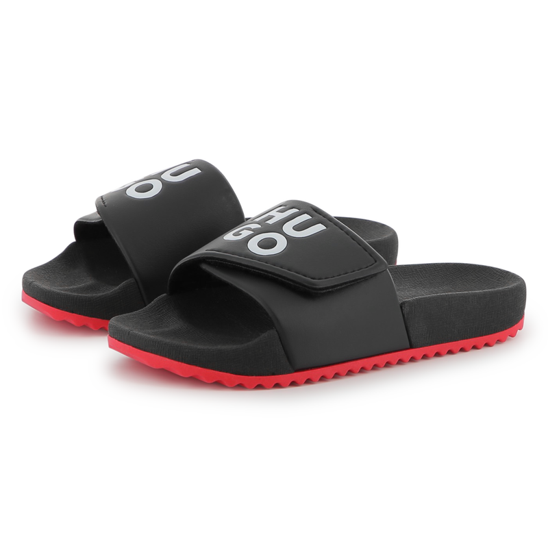 Two-tone sliders HUGO 
                    BOY