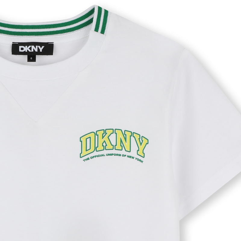 Short-sleeved cotton T-shirt DKNY 
                    BOY