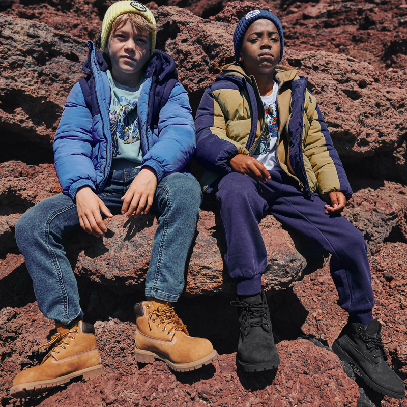 Denim knit trousers TIMBERLAND 
                    BOY