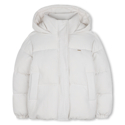 Hooded down jacket BOSS GIRL