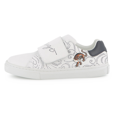 Cowhide sneakers KENZO KIDS UNISEX