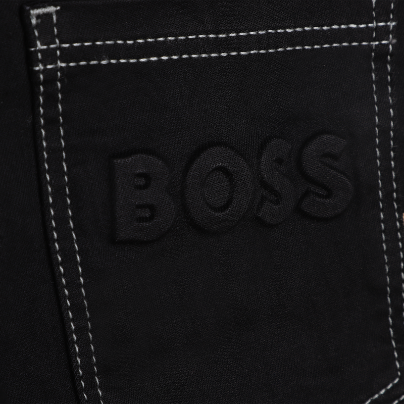 Jeans with adjustable waist