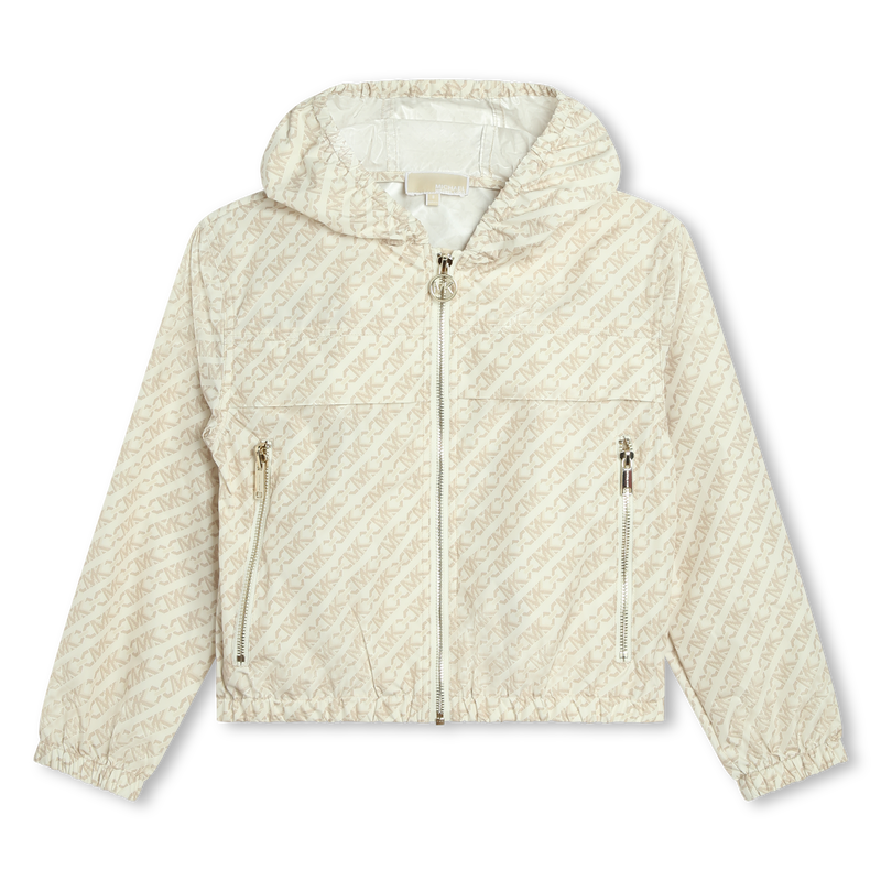 Michael kors funnel top neck hooded anorak