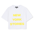 Loose-Fitting Short-Sleeved T-Shirt DKNY 
                    GIRL