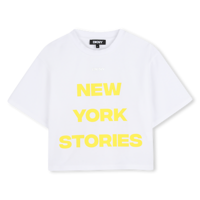Loose-Fitting Short-Sleeved T-Shirt DKNY GIRL