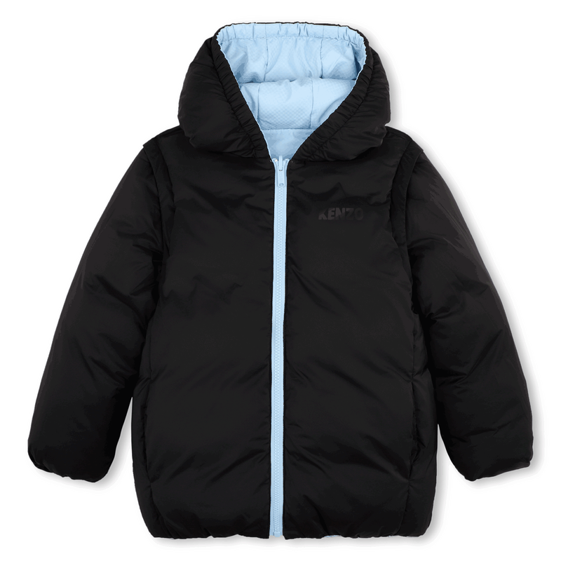 Reversible down jacket KENZO KIDS 
                        BOY