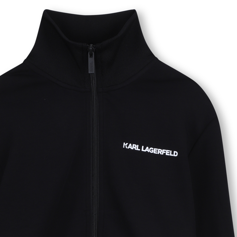 Zip-Up Hoodie KARL LAGERFELD KIDS 
                        BOY