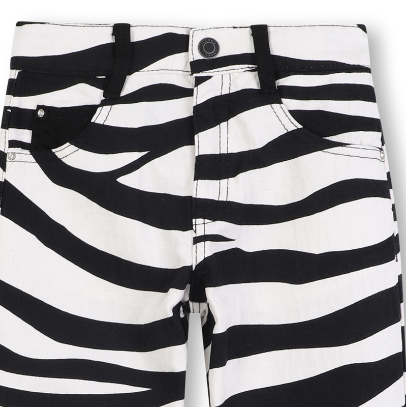 Twill trousers MARC JACOBS 
                    GIRL