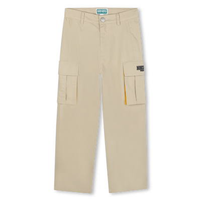 Cotton trousers KENZO KIDS BOY