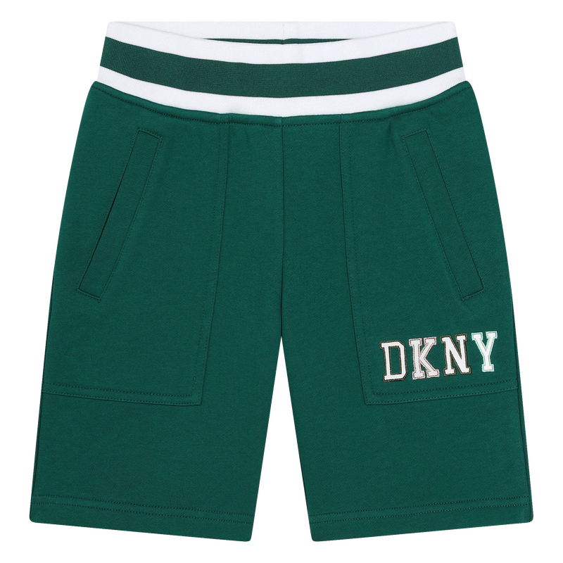 Cotton fleece shorts DKNY 
                    BOY
