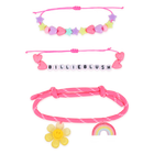 Beaded Bracelets (Set of 3) BILLIEBLUSH 
                    GIRL