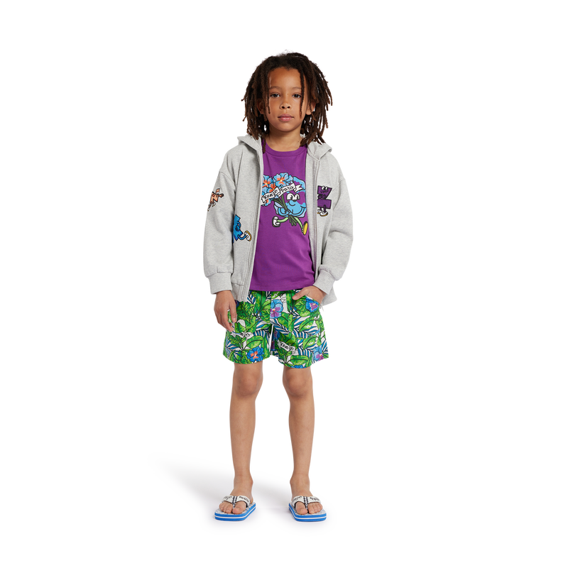 Cotton Bermuda shorts KENZO KIDS 
                    BOY