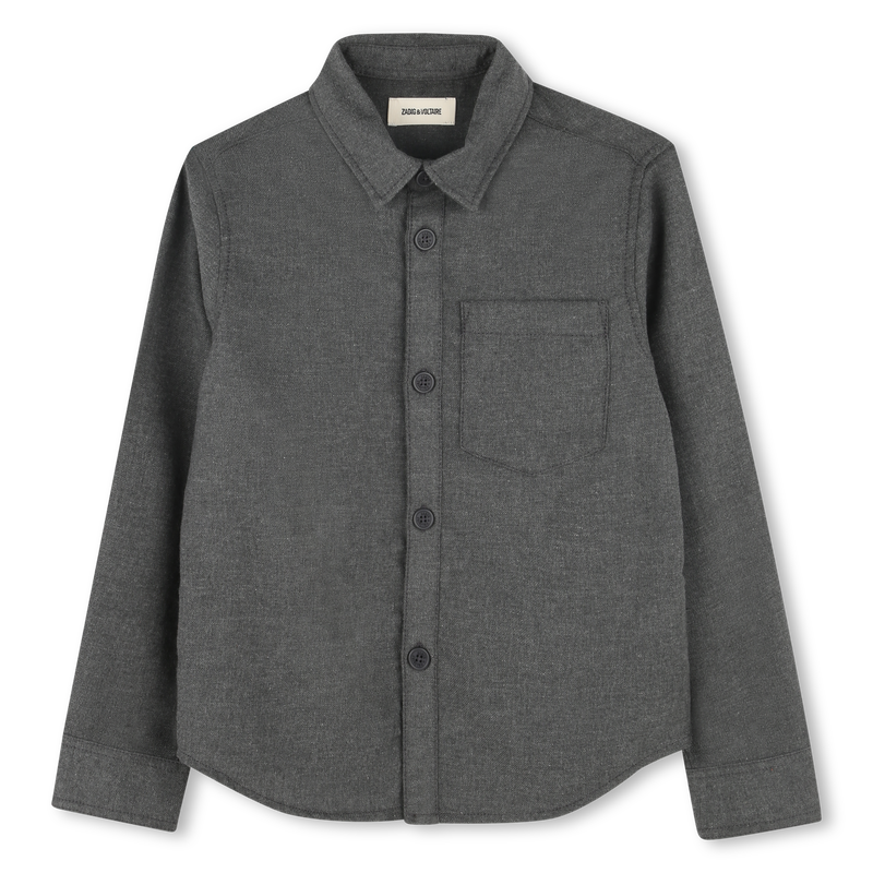 Long-sleeved embroidered shirt ZADIG VOLTAIRE 
                        BOY