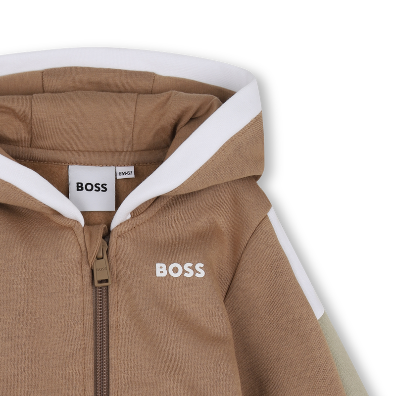 Hooded cardigan BOSS 
                        BOY