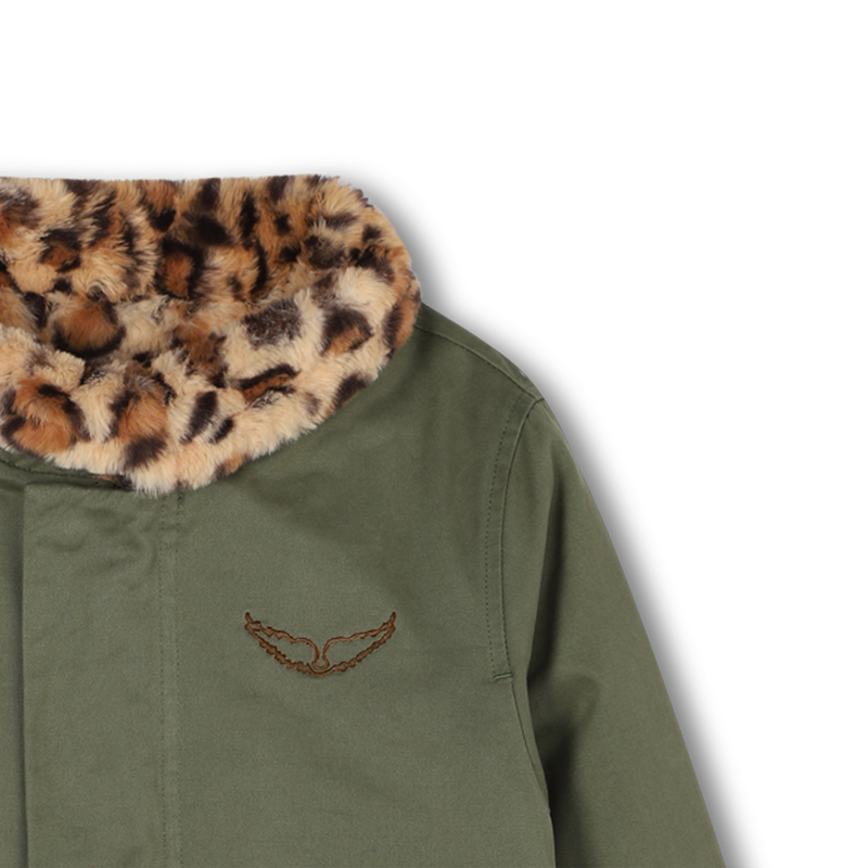 Twill jacket with flap pockets ZADIG & VOLTAIRE 
                        GIRL