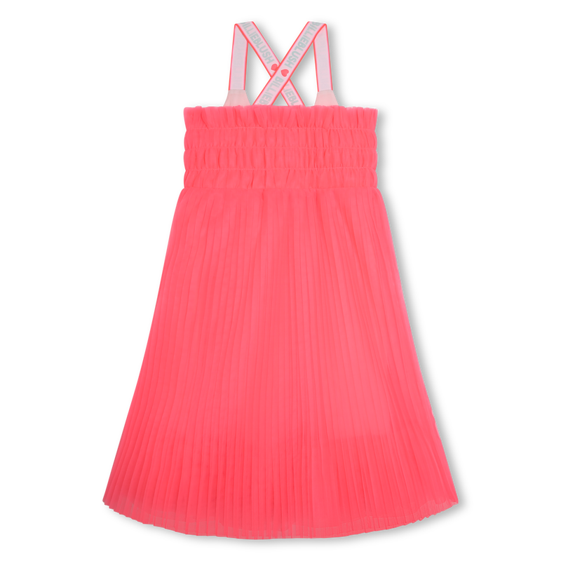 Pleated tulle dress