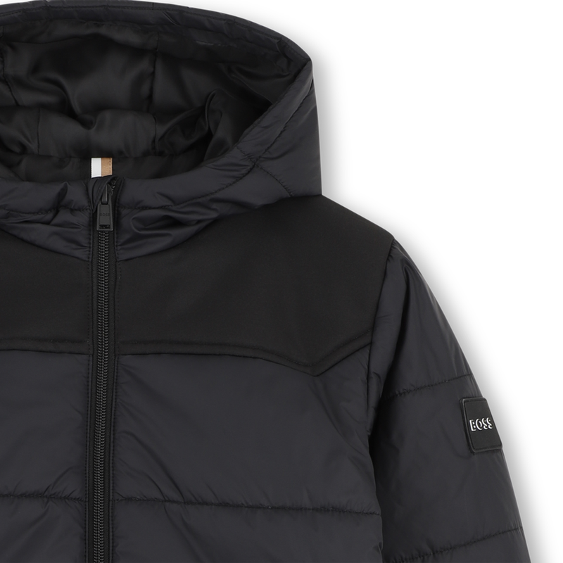 Hooded down jacket BOSS 
                        BOY