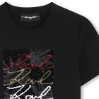 Short-Sleeved T-Shirt KARL LAGERFELD KIDS 
                    GIRL